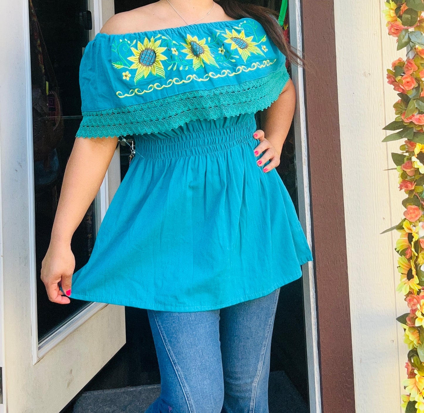 Blouse sunflower π»