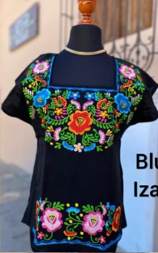 Flowers Blouse Plus size