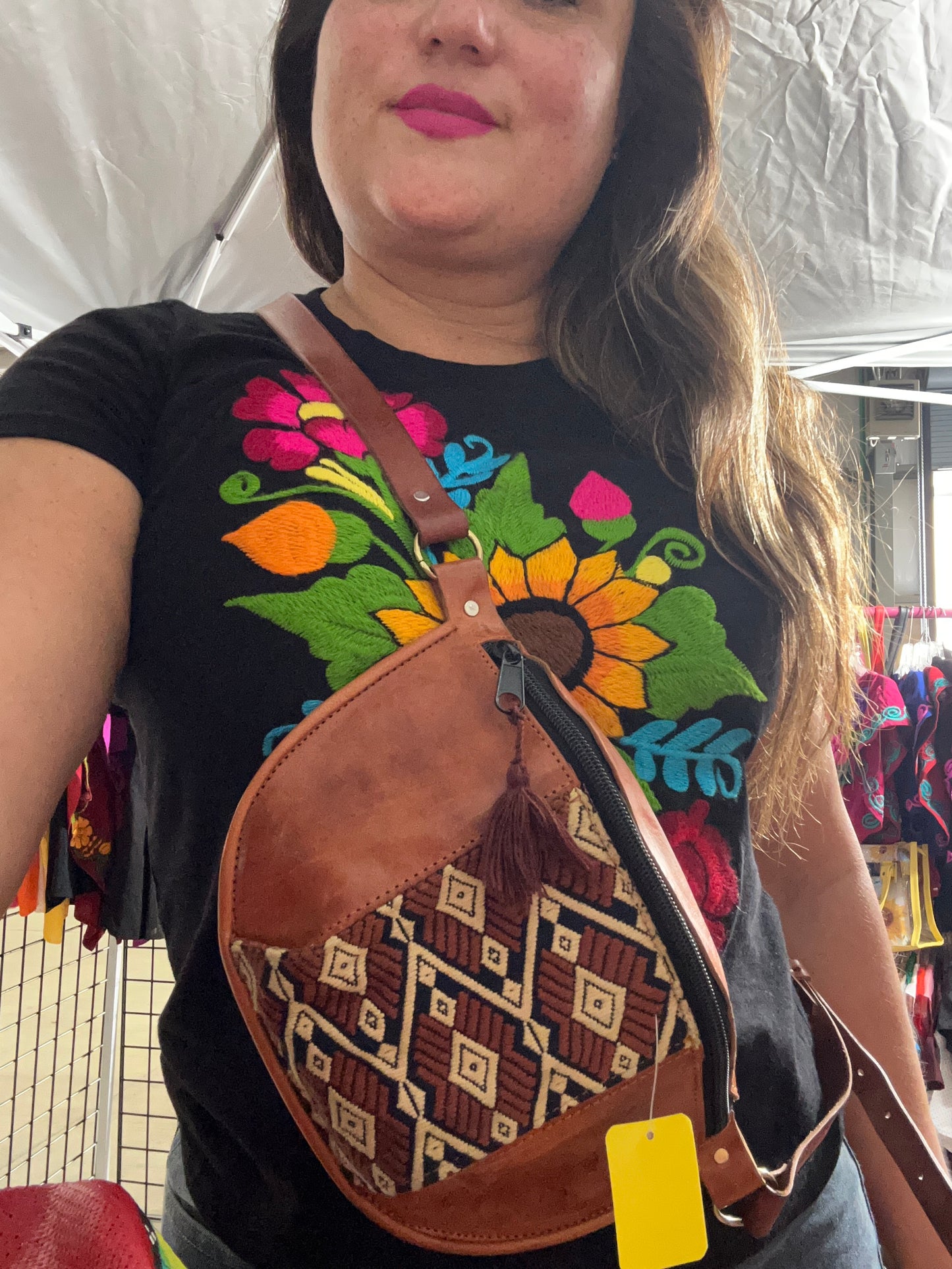 Leather funny bag (Unisex)