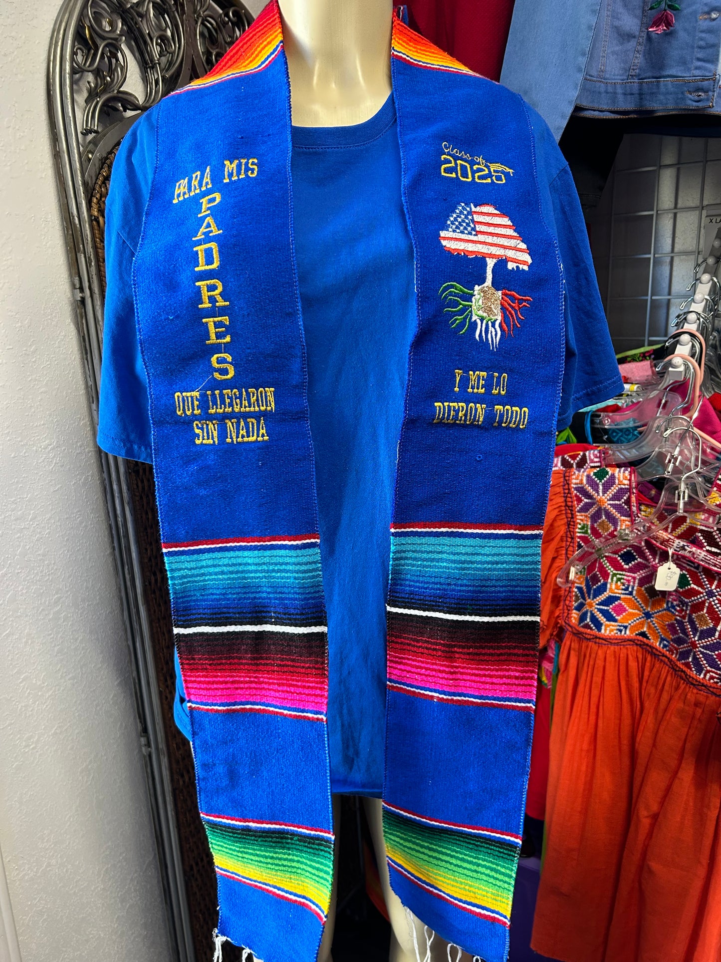 Embroidered stoles