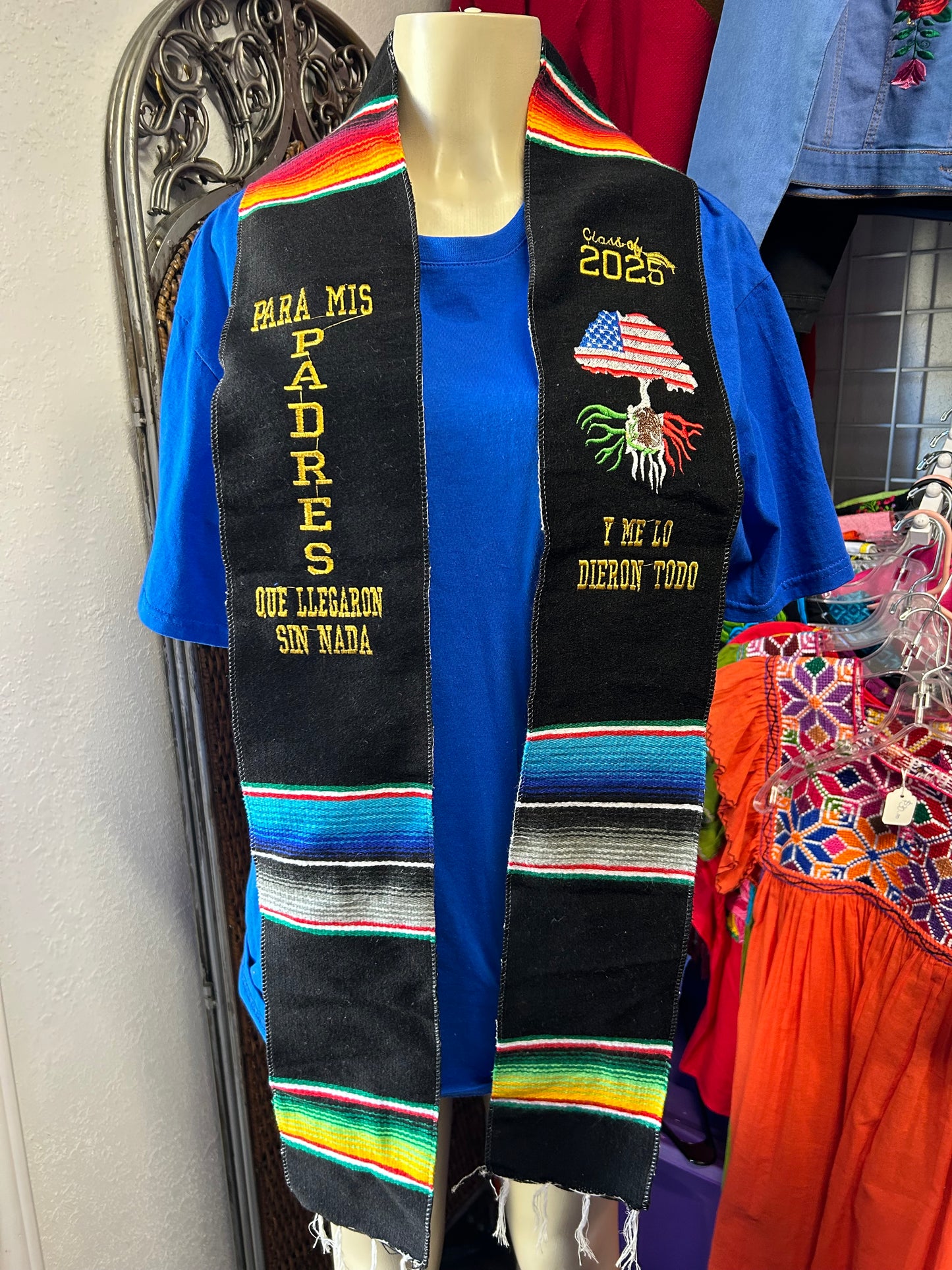 Embroidered stoles