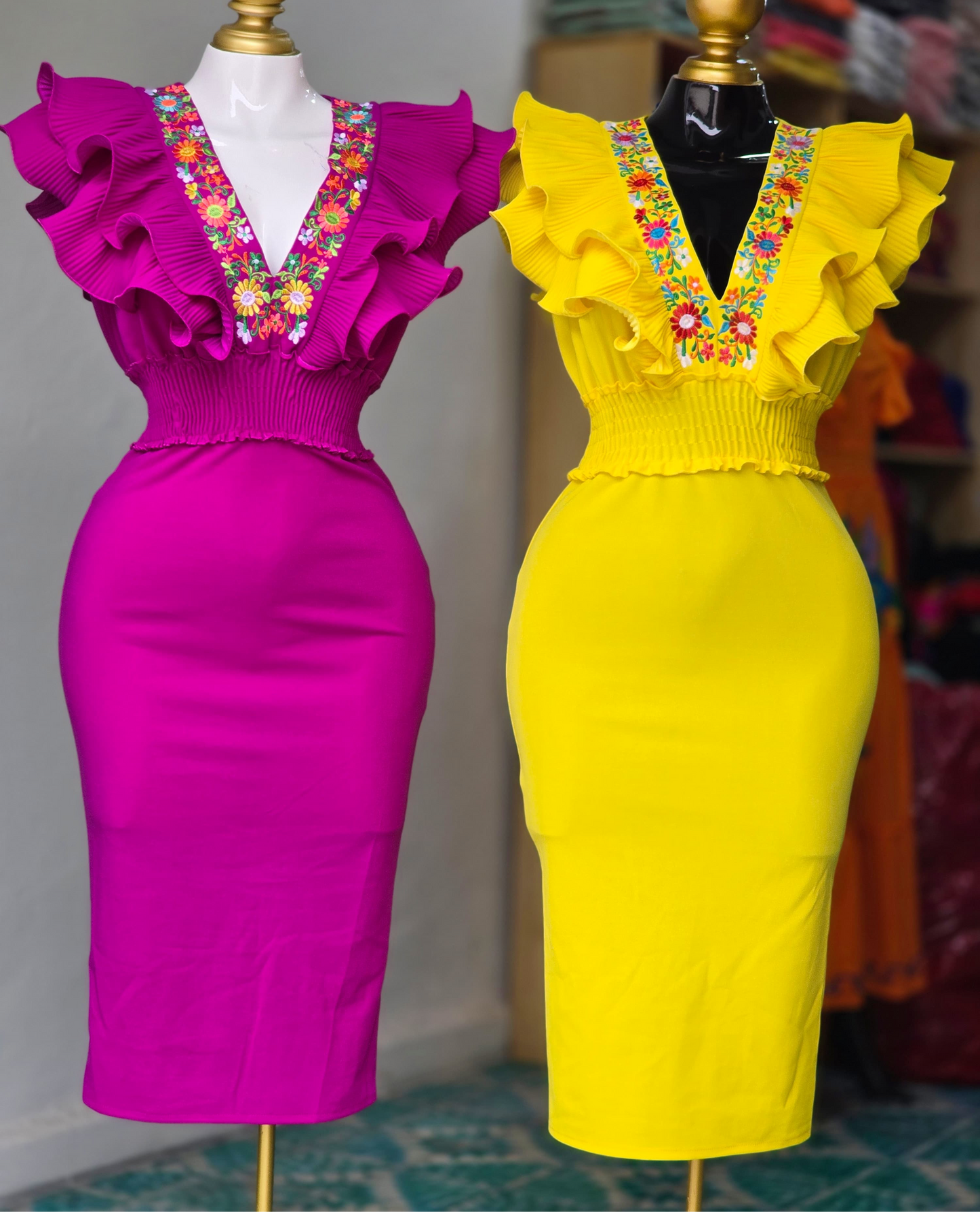 Embroidered Elegant Dress