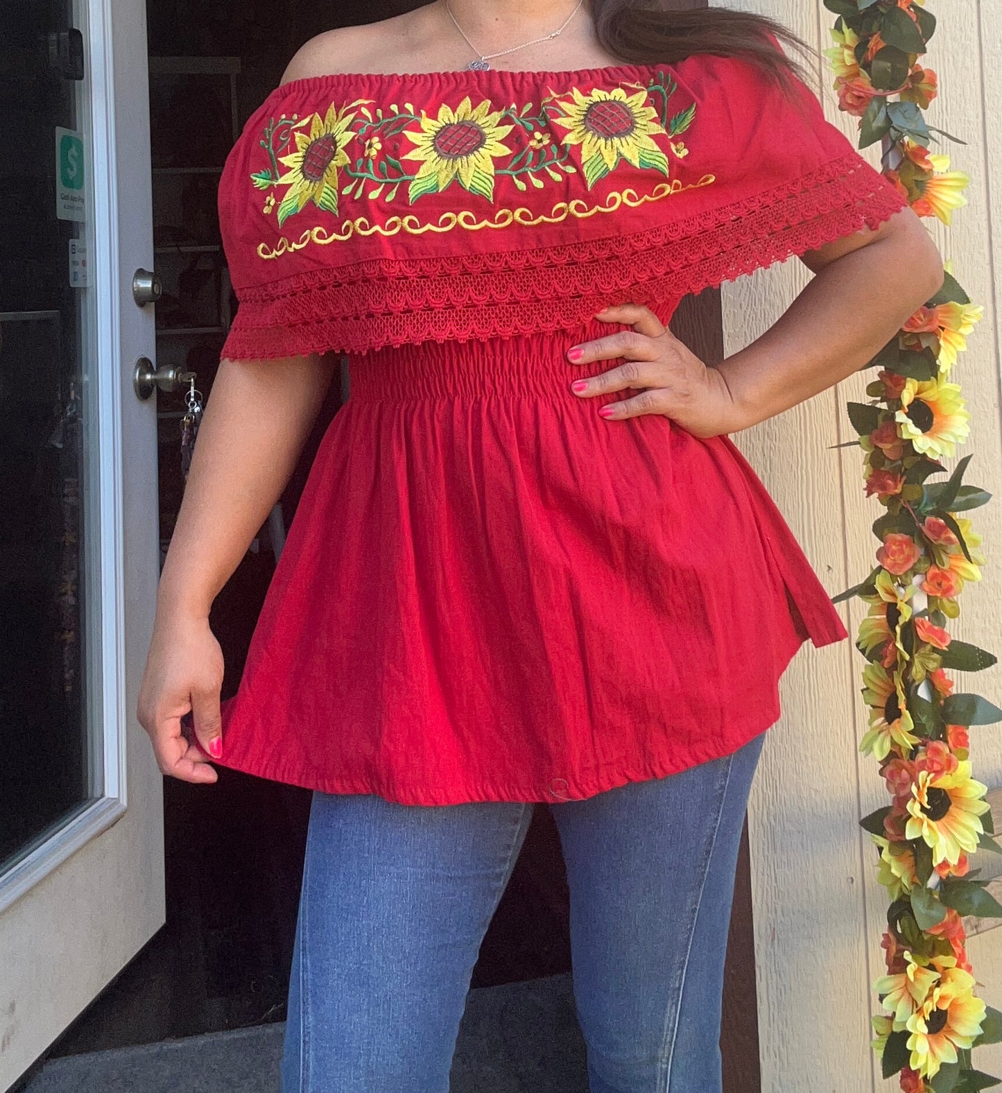 Blouse sunflower π»