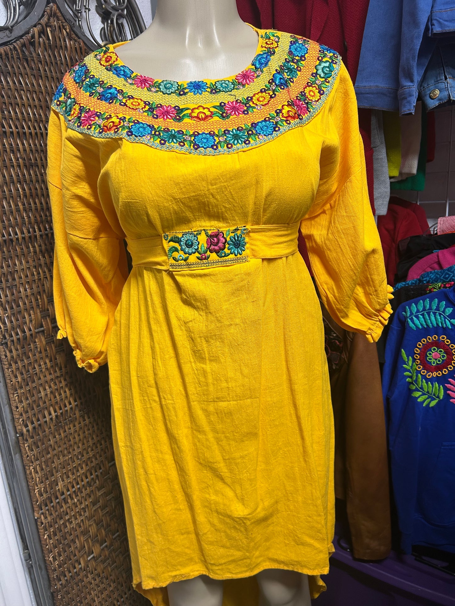 Cola de pato dress