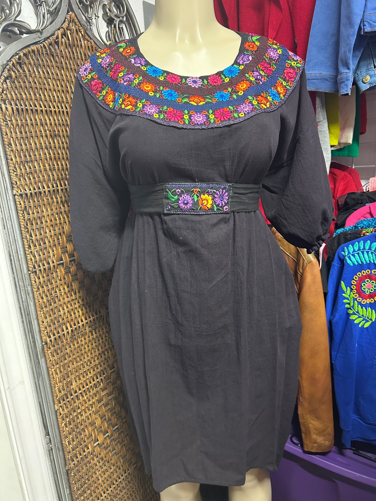 Cola de pato dress