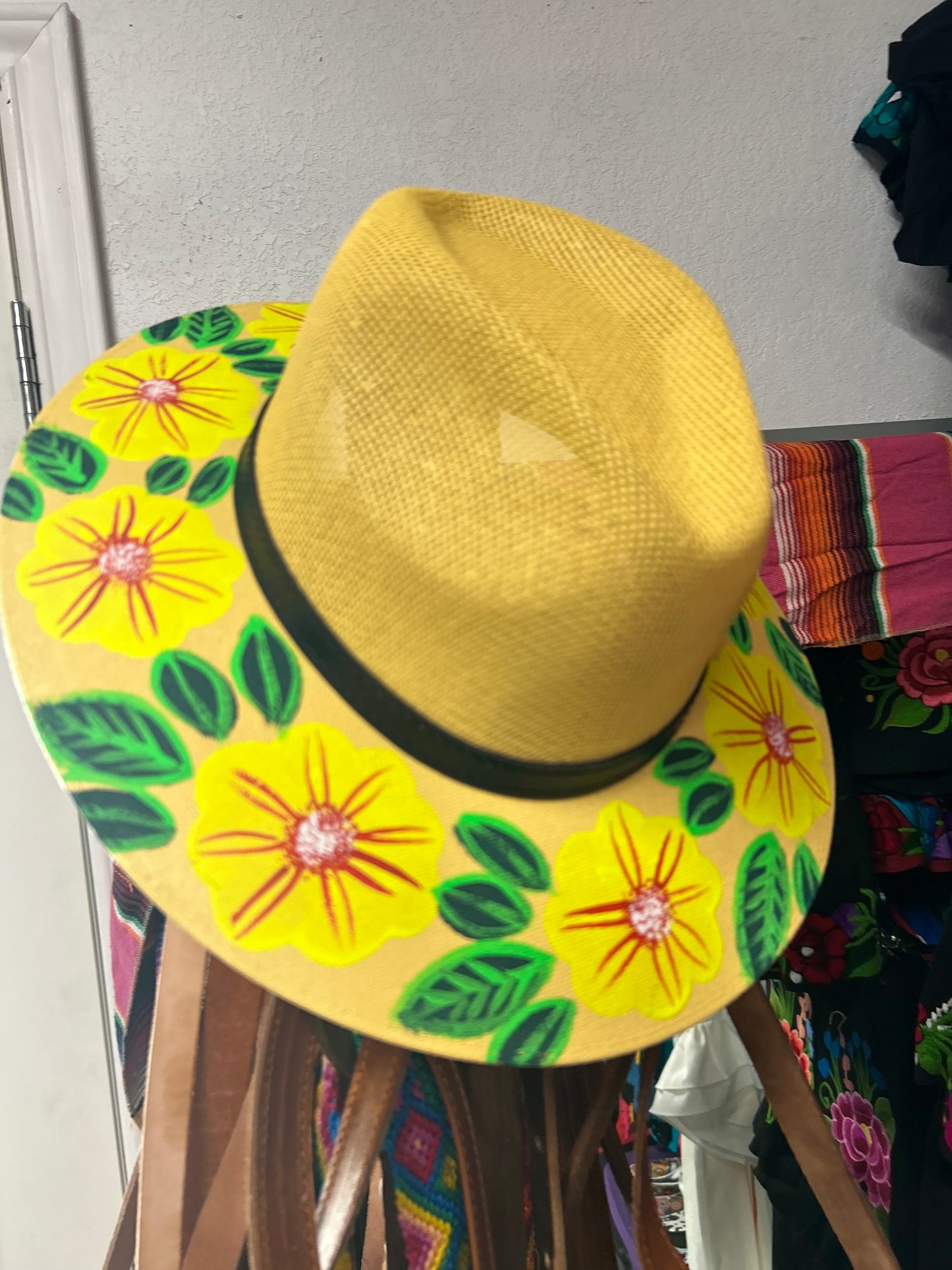 Hand painted hats