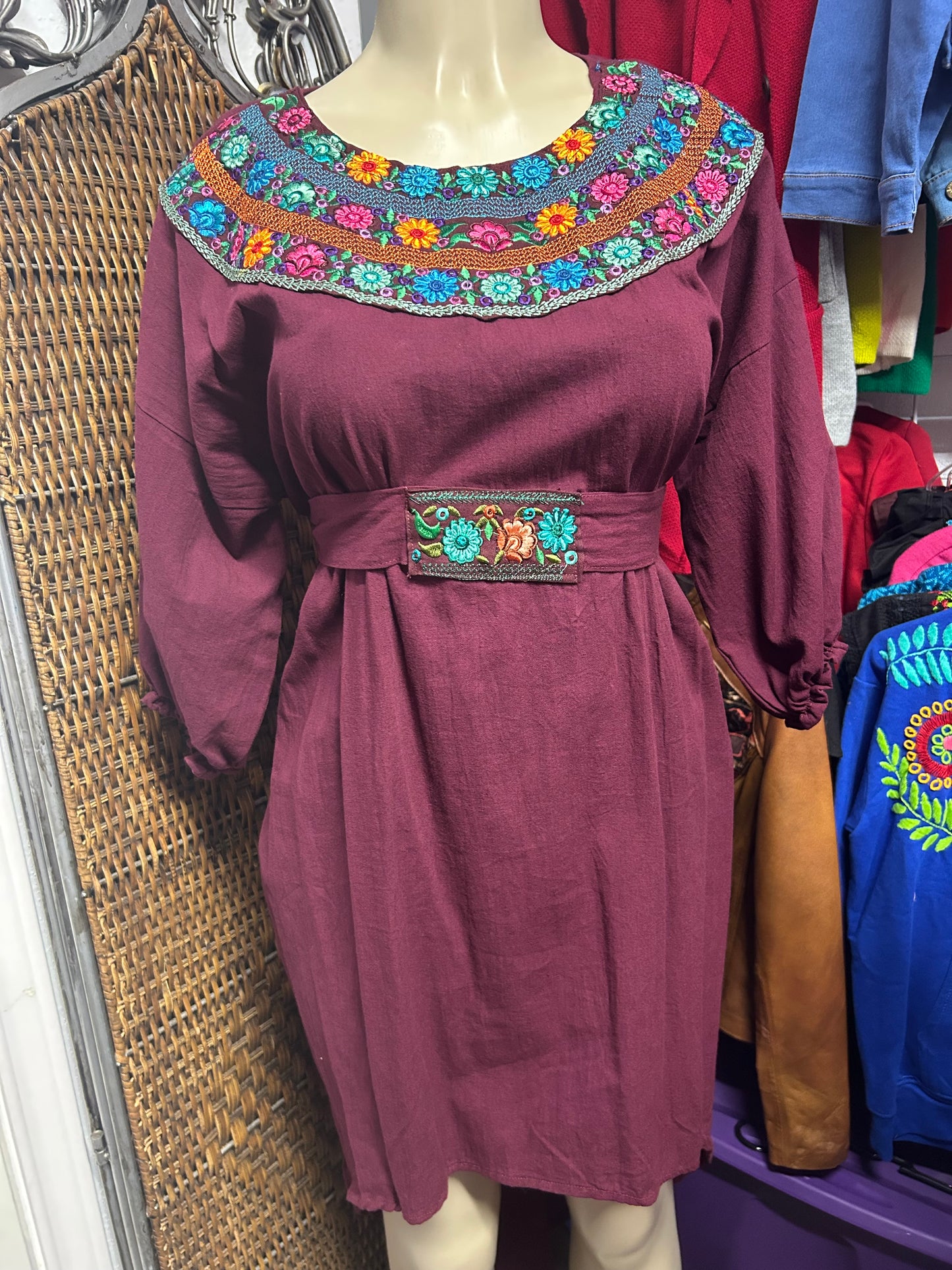 Cola de pato dress