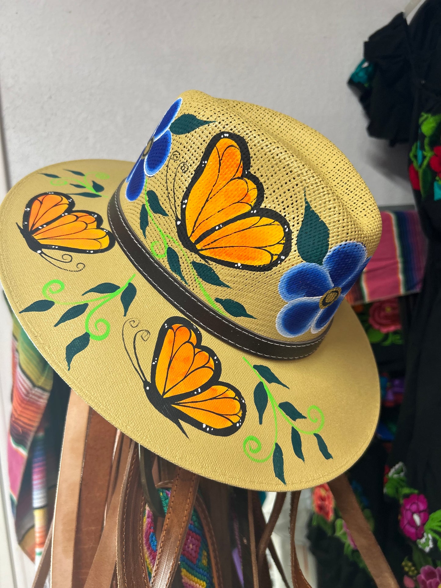 Hand painted hats