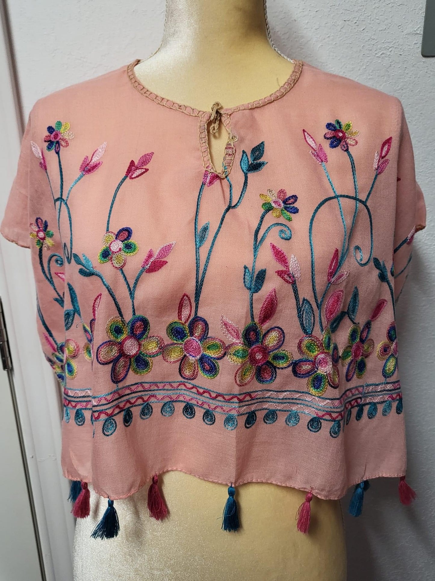 Embroidered tops