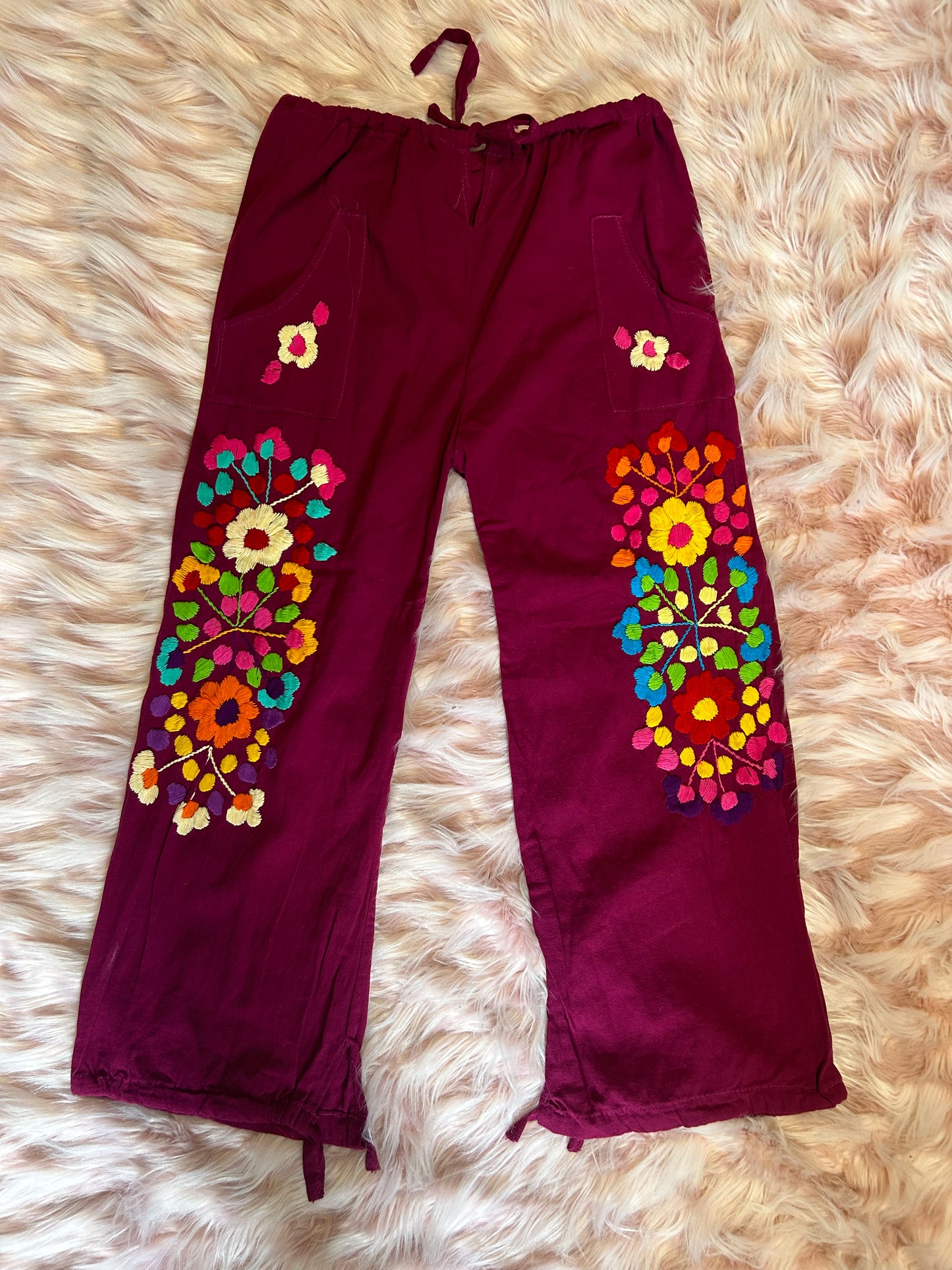 Embroidered pants