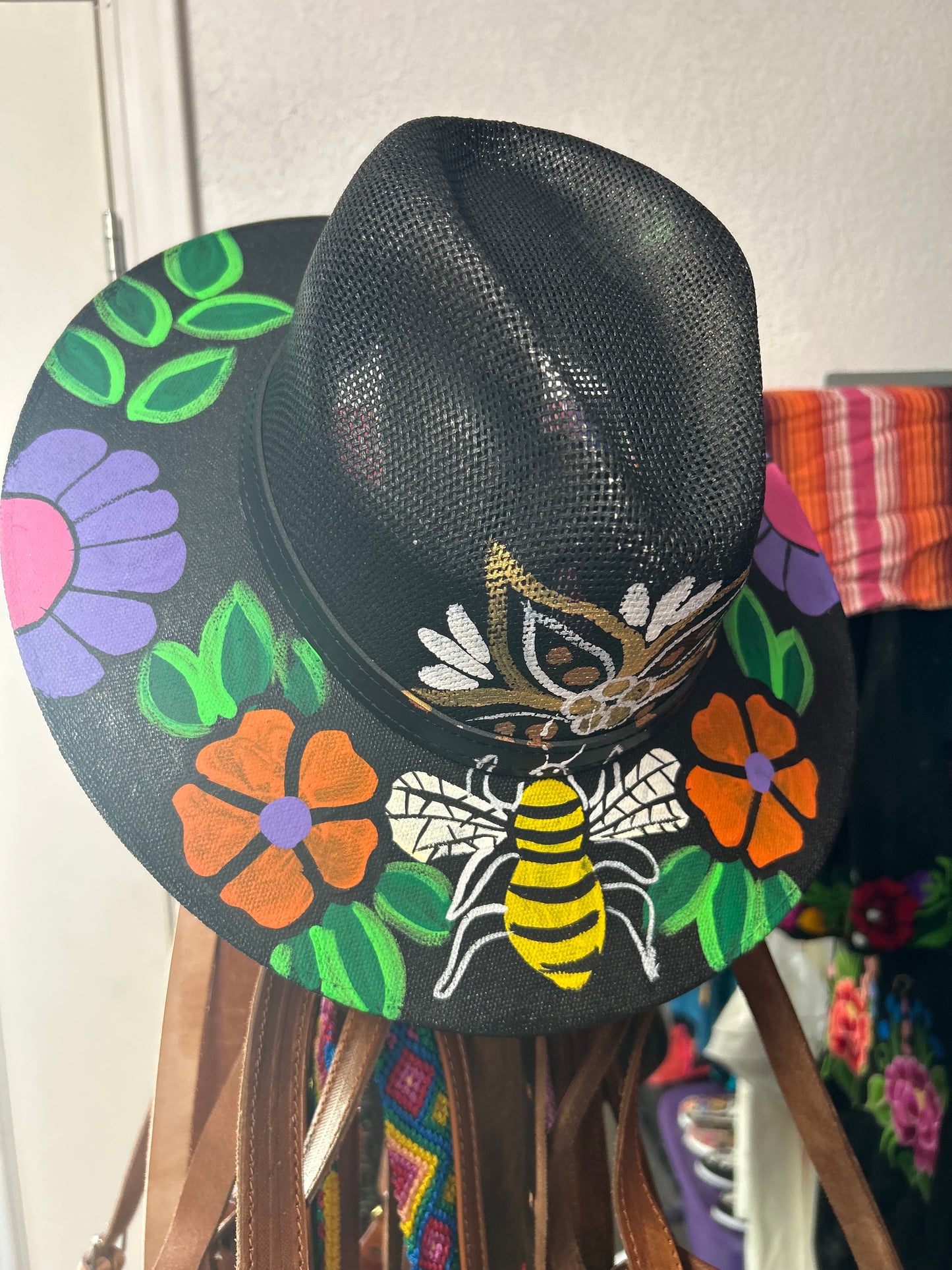 Hand painted hats