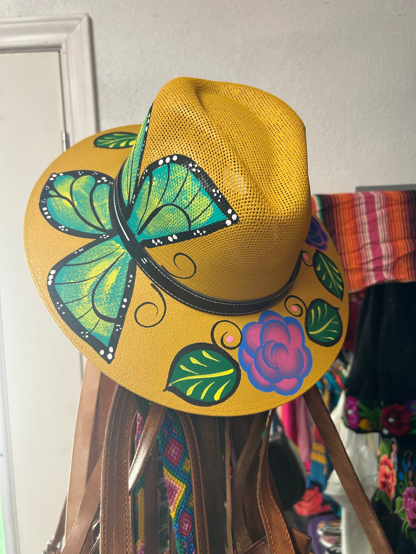 Hand painted hats