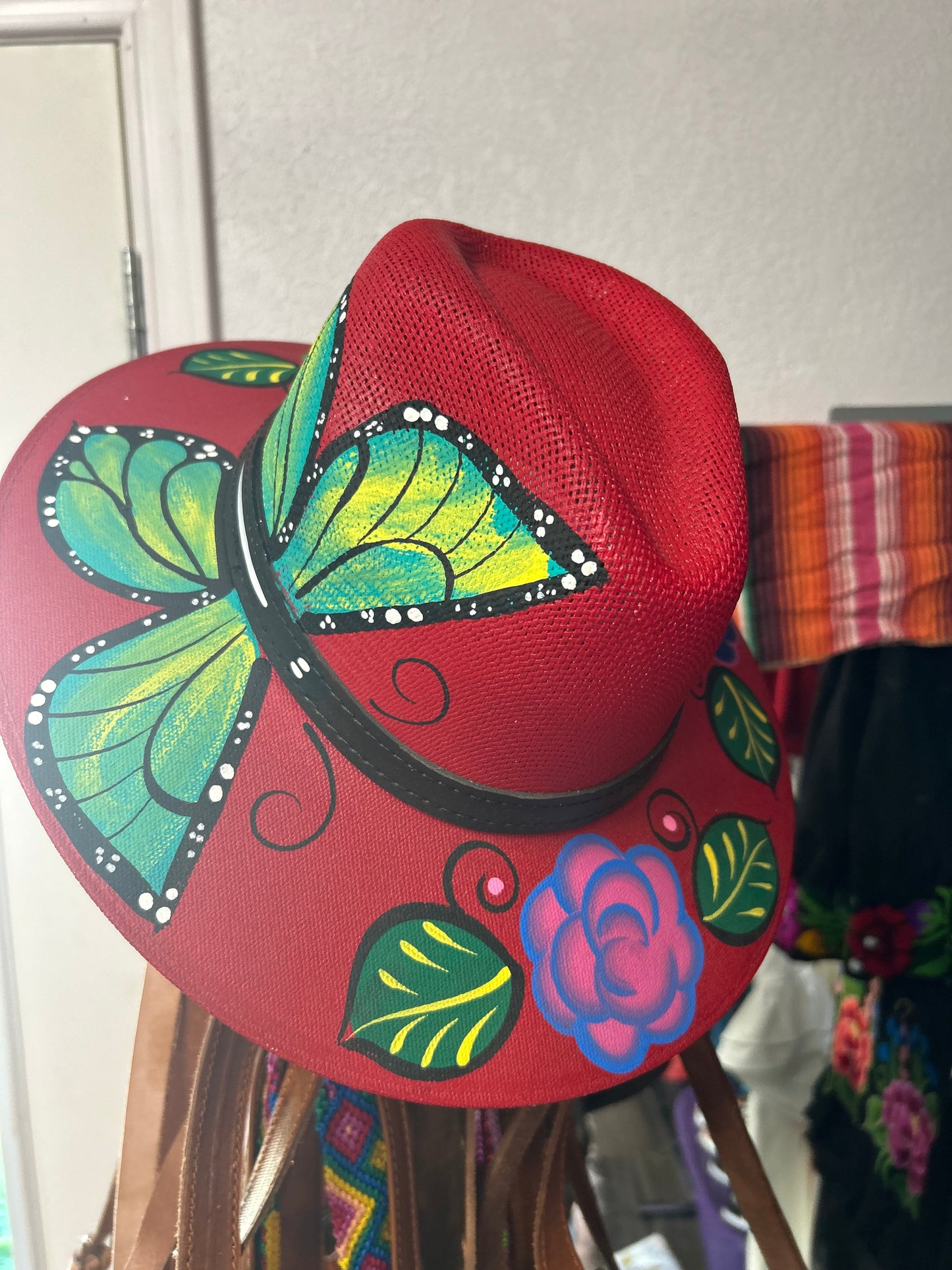 Hand painted hats