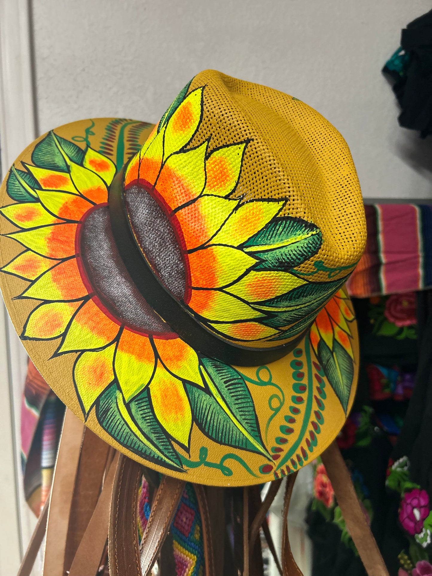 Hand painted hats