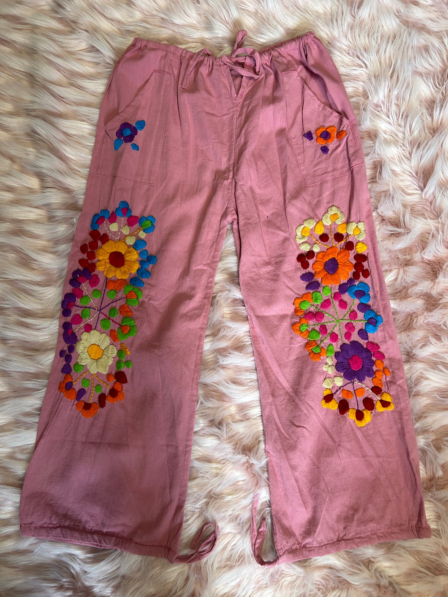 Embroidered pants