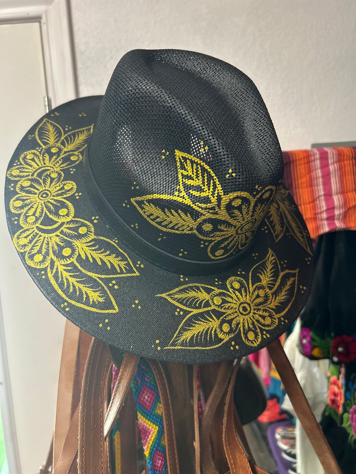 Hand painted hats