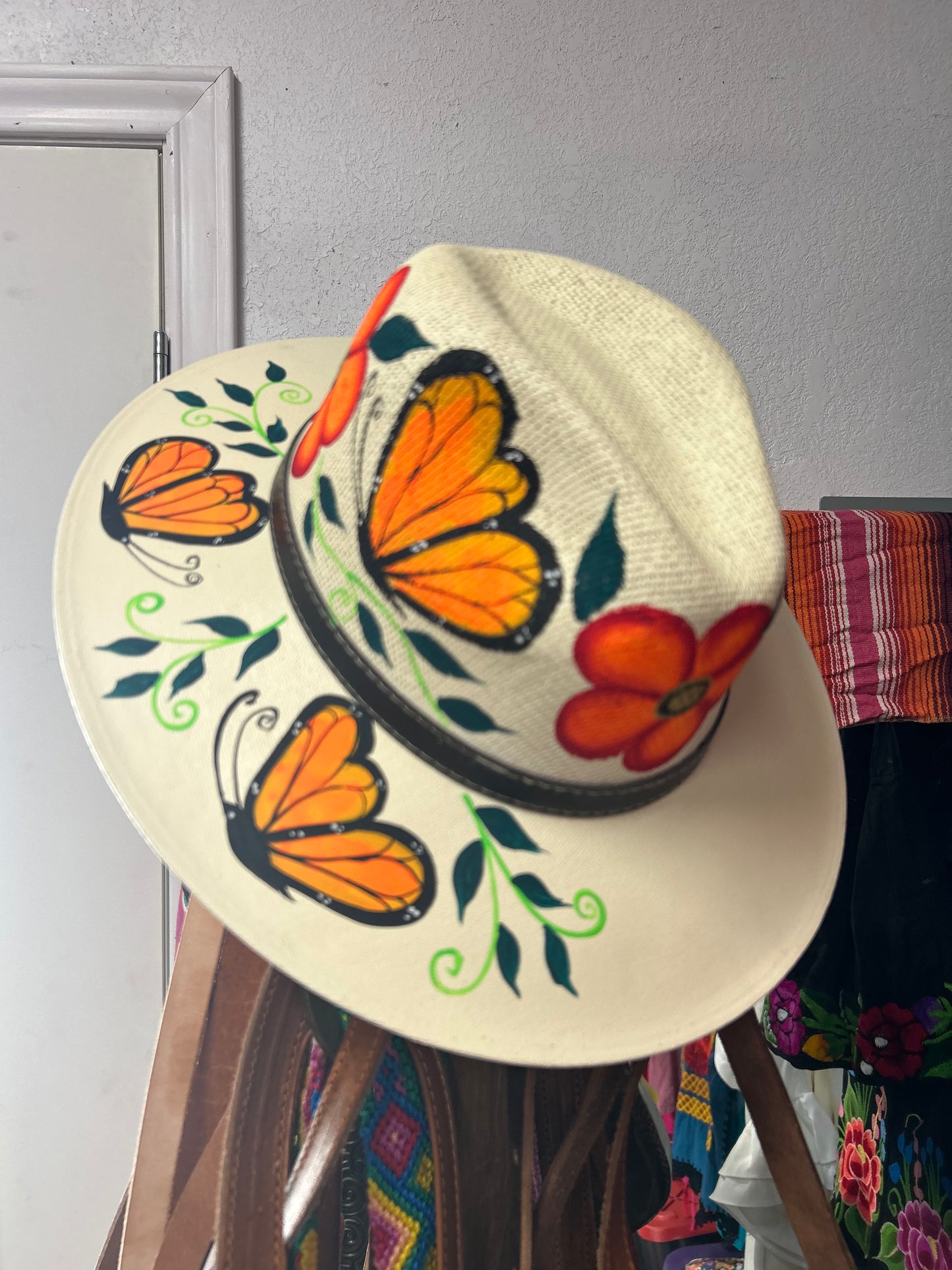 Hand painted hats