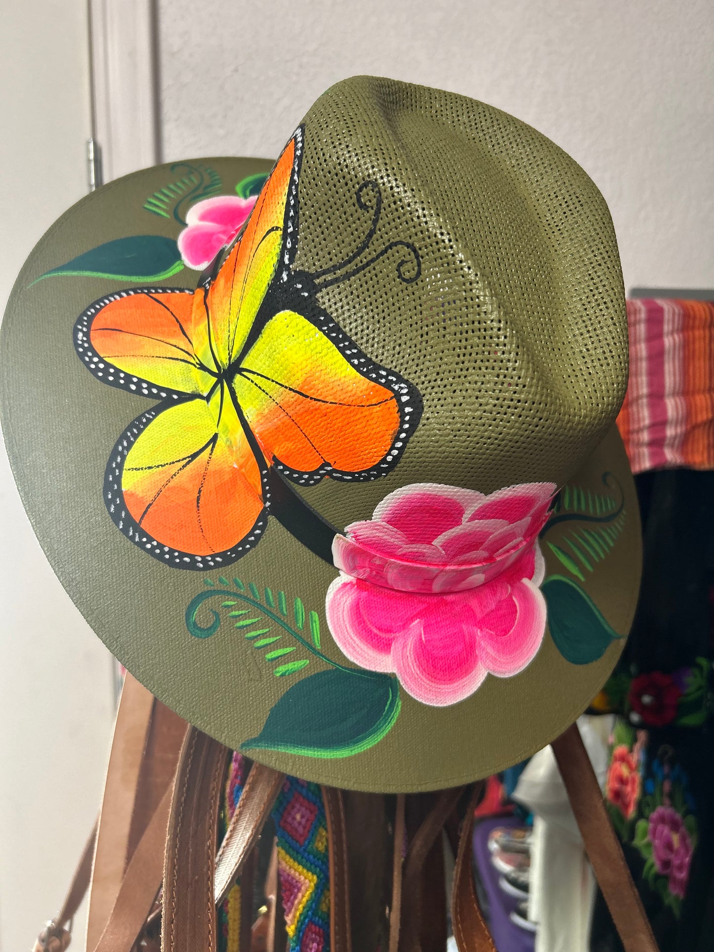 Hand painted hats