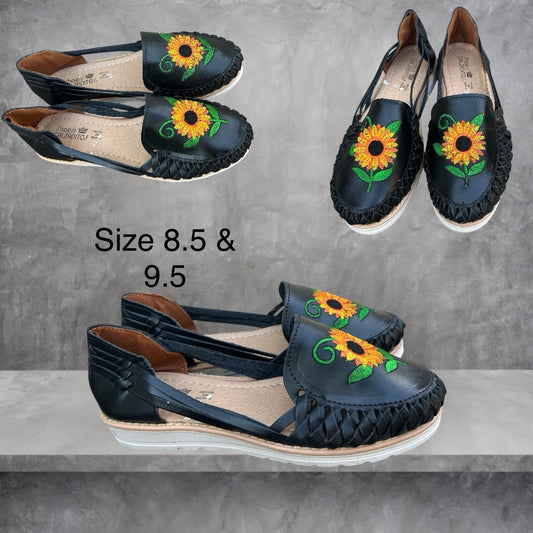 Leather sunflowers