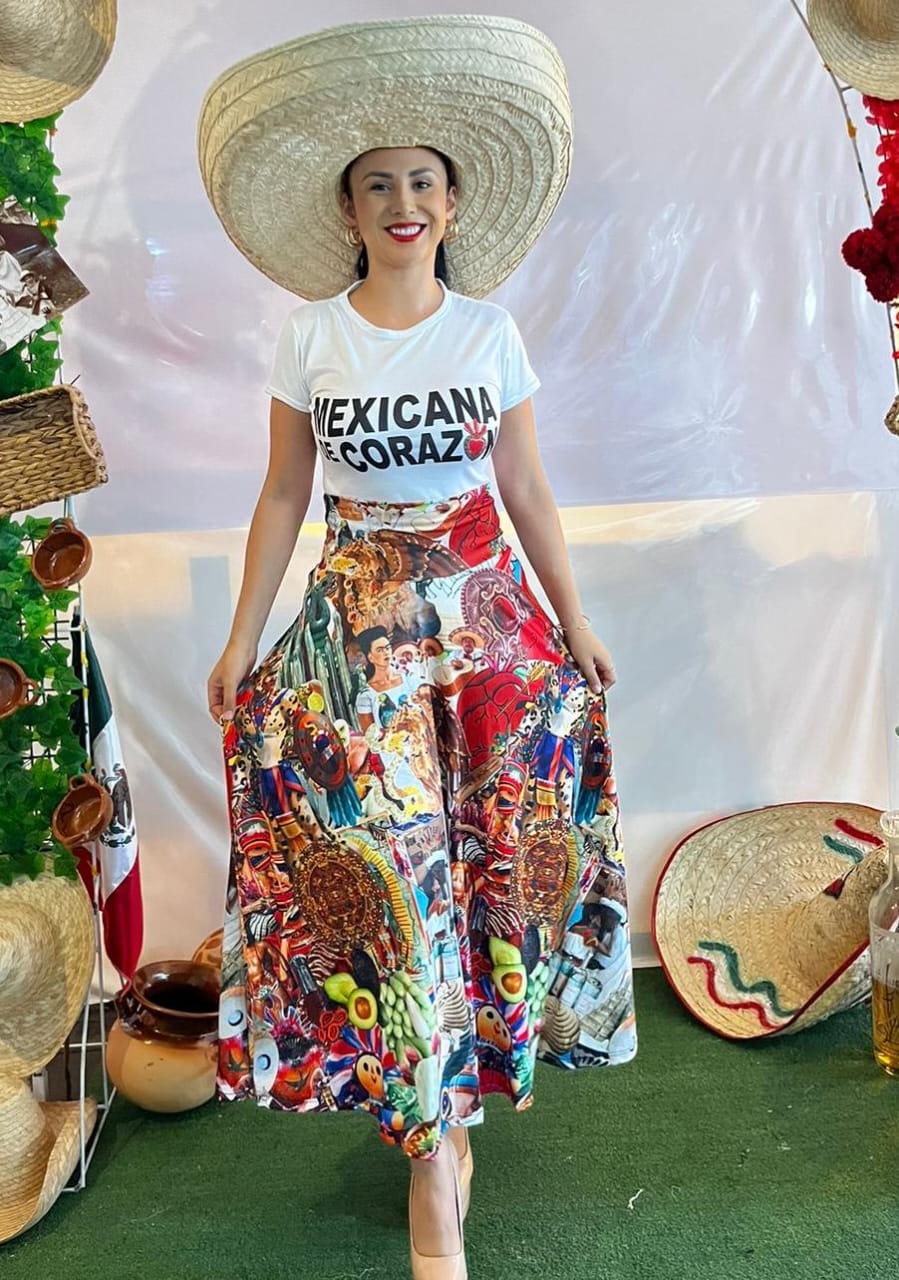 Skirt set Mexicano