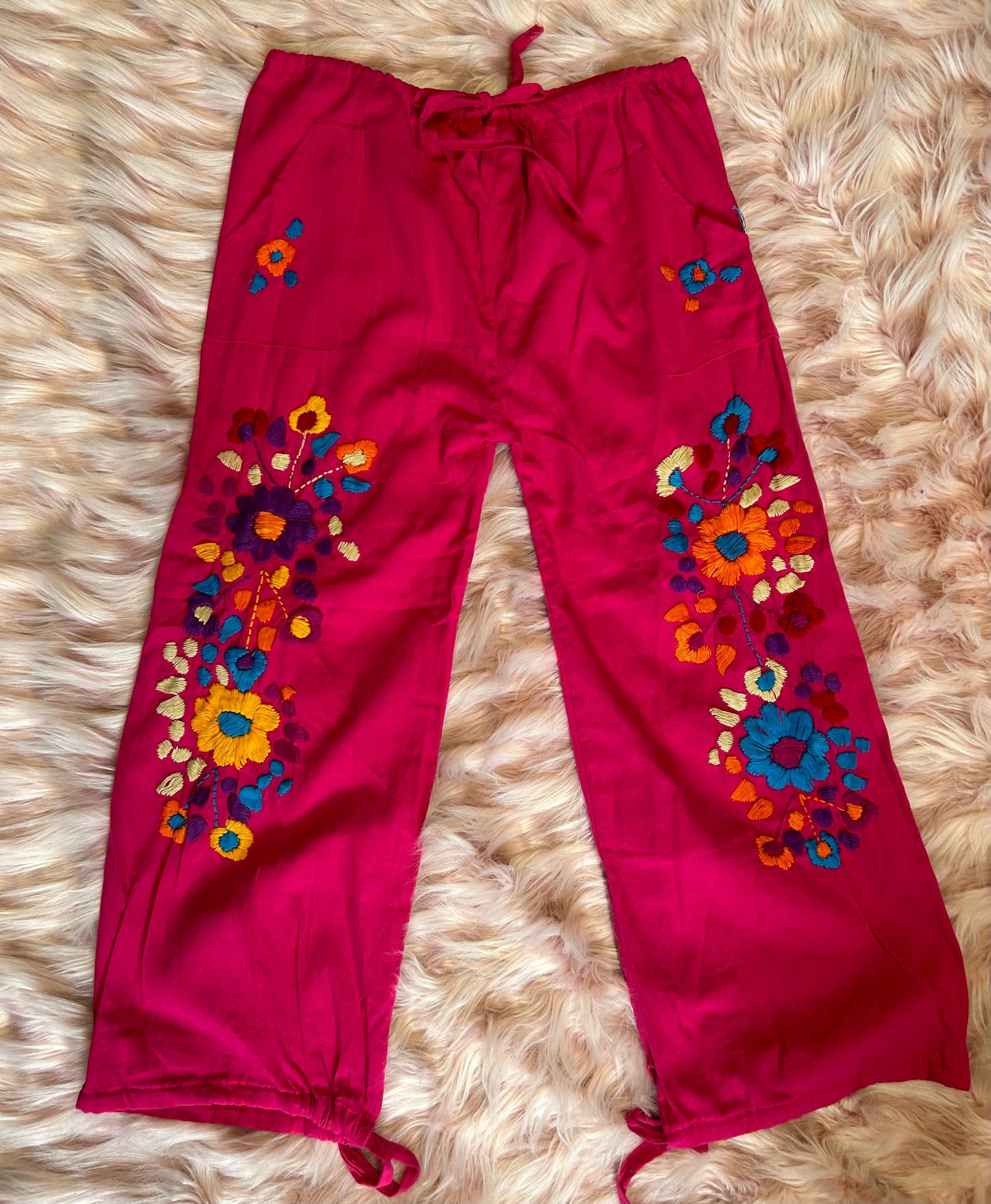 Embroidered pants