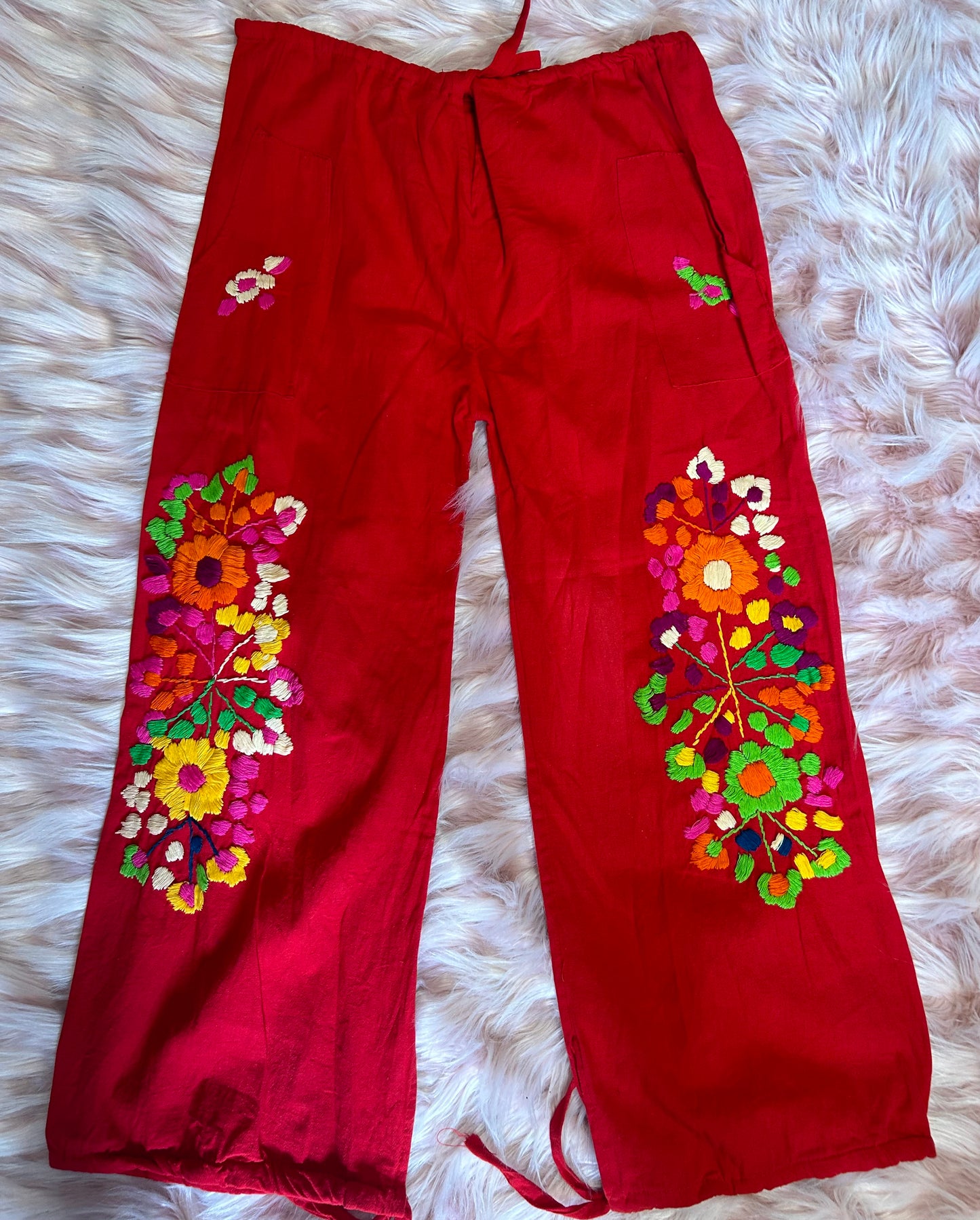 Embroidered pants