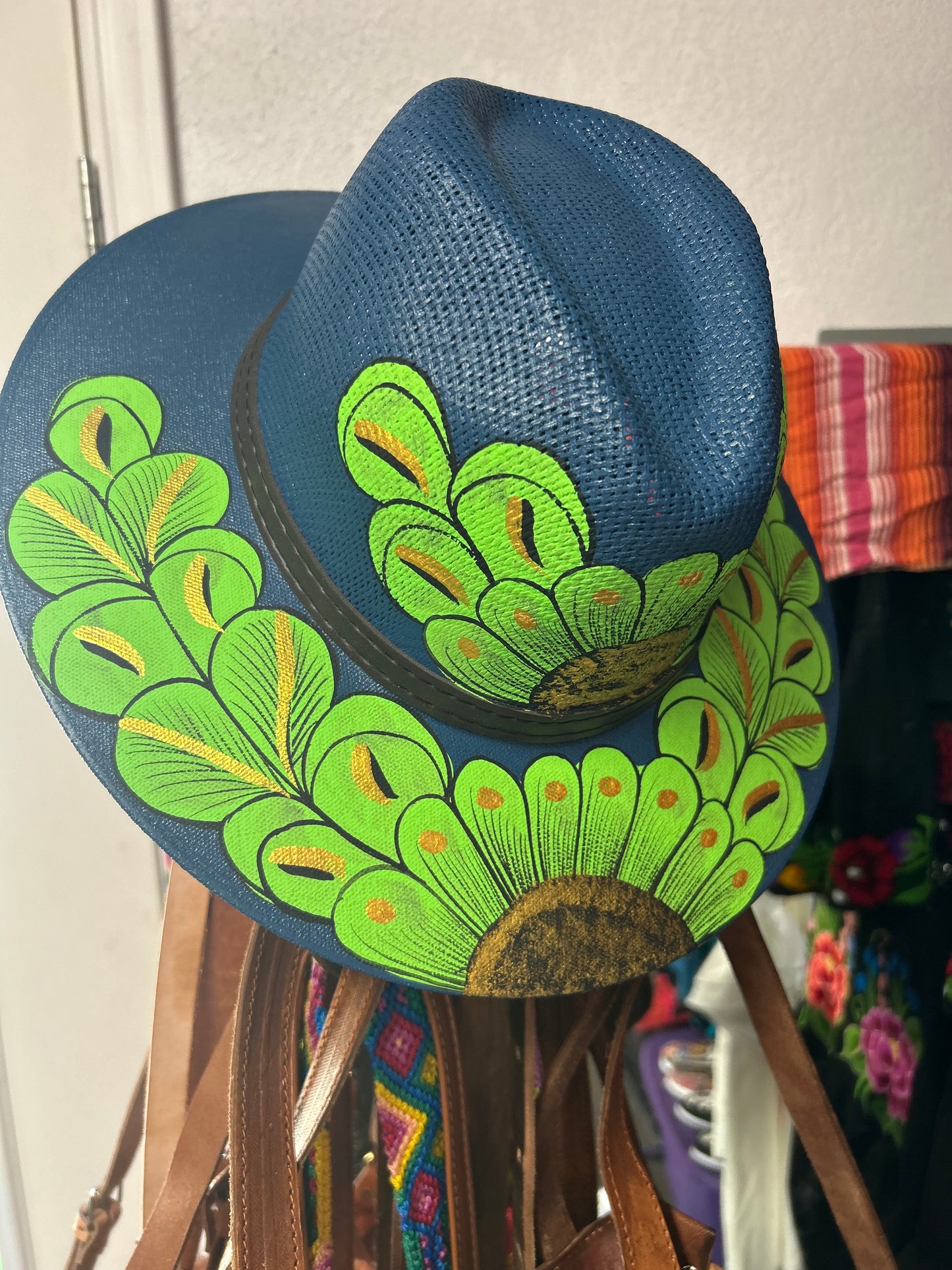 Hand painted hats