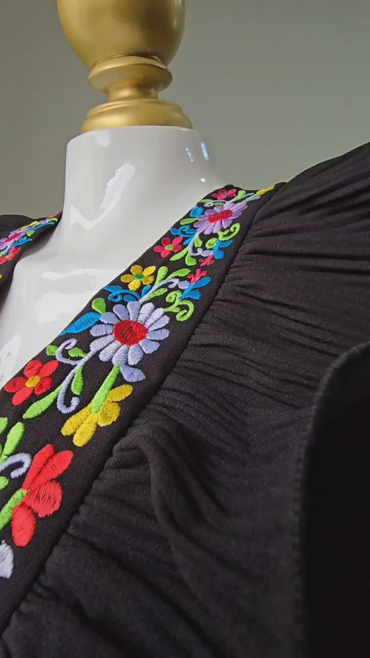 Embroidered Elegant Dress